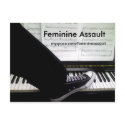 Feminine Assault Postcard