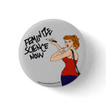 Feminise Science Button