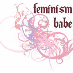 Feminism Babe photo sculptures