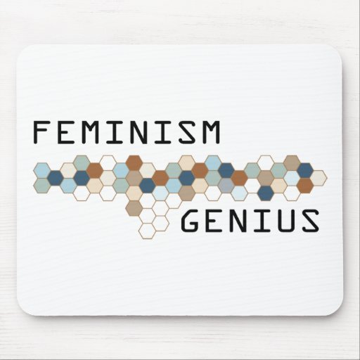 Feminism Genius Mouse Pad