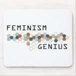 Feminism Genius mousepads