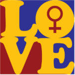 Feminism Love photo sculptures