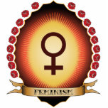 Feminism Mandorla photo sculptures