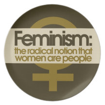 Feminism Party Plates