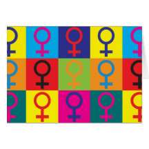 Feminism Pop Art Greeting Cards