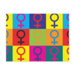 Feminism Pop Art postcards