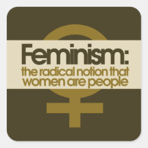 Feminism Square Sticker