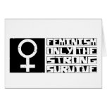 Feminism Survive cards