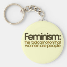 Feminist Definition Key Chain