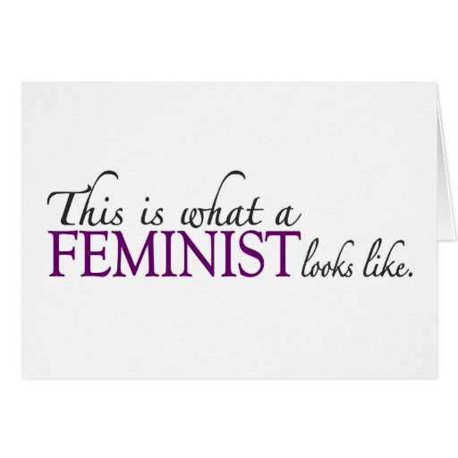 Feminist Looks Like Cards