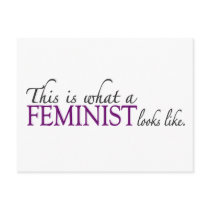Feminist Looks Like Postcards
