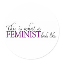 Feminist Looks Like Stickers