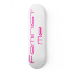 Feminist Me skateboards