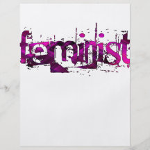 Feminist Personalized Flyer