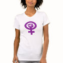 Feminist Power / Woman Power t-shirts