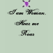 feminist_purplelite_preview, I am Woman, Hear m... t-shirts