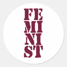Feminist! Stickers