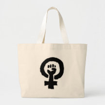 Feminist Symbol Canvas Bags