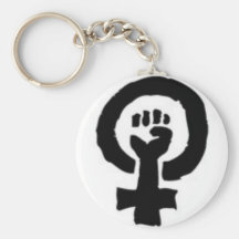 Feminist Symbol Key Chains