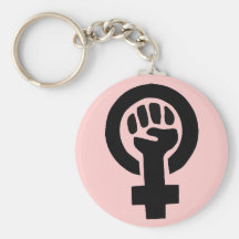 Feminist Symbol Key Chains