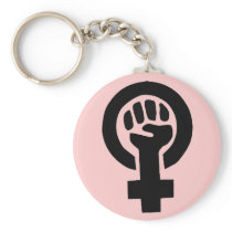Feminist Symbol Key Chains