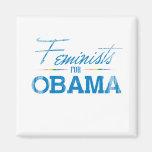 Feminists for Obama Faded.png Refrigerator Magnet