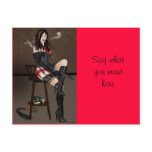 Femme Fatale - Dominatrix Post Card postcards