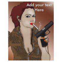 Femme Fatale - Smoking and Guns