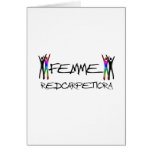 Femme Red carpet -iora Cards