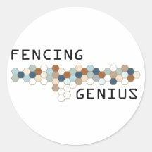 Fencing Genius Stickers