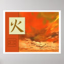 Feng Shui: Bagua Images: Fire Landscape posters