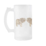Feng Shui Double Elephant mugs