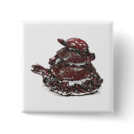 Feng Shui Triple Turtle - Red buttons