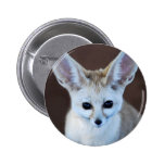 Fennec Fox Pinback Button