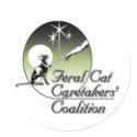 Feral Cat Caretakers Stickers