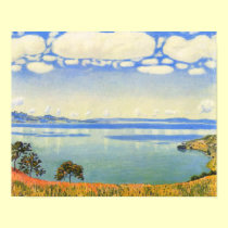 Ferdinand Hodler - Lake Geneva from Chexbres posters