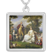 Ferdinand IV  King of Naples, and his Family Personalized Necklace