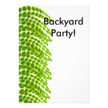 Fern Fronds, Invitation
