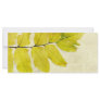 Fern leaves grunge design personalized rack card