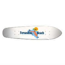 Fernandina Beach. Skate Board Deck