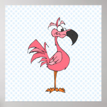 Fernando Flamingo Posters
