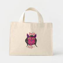 "Ferocious Feline" Canvas Bag