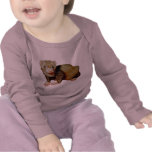 Ferret Drawing t-shirts