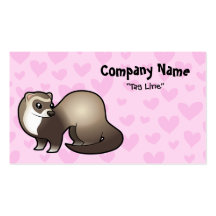 Ferret Love Business Card Templates