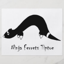 Ferret Ninja Custom Flyer