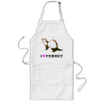 ferret (sable coat) apron