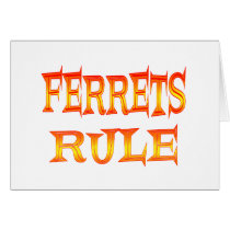 Ferrets Rule cards