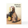 Ferrety Birthday Wishes Greeting Card