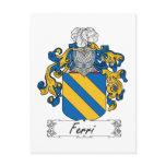 Ferri Family Crest postcards