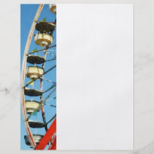 Ferris Wheel Closeup Personalised Flyer